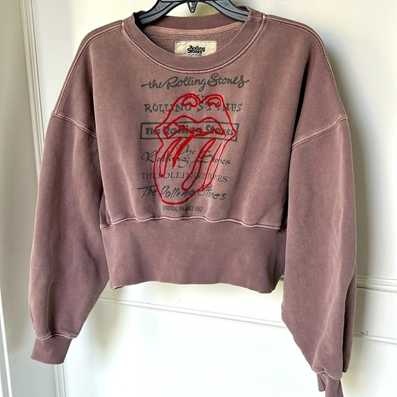 People of Leisure Rolling Stones London 1962 Sweatshirt Cropped Crew neck small - Picture 4 of 15